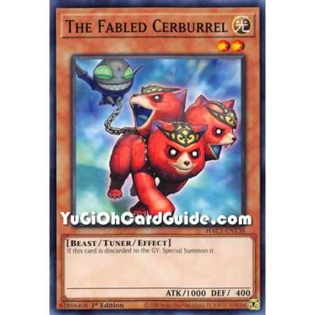 The Fabled Cerburrel (Common) – Hidden Arsenal Chapter 1 | Carta YUGIOH en México