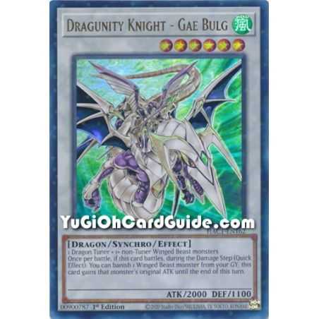 Dragunity Knight - Gae Bulg (Ultra Rare/Duel Terminal) – Hidden Arsenal Chapter 1 | Carta YUGIOH en México