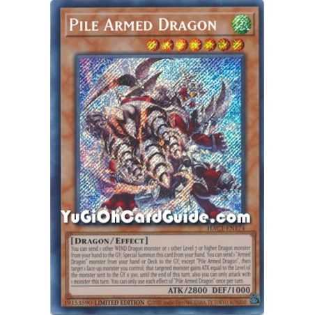 Pile Armed Dragon (Secret Rare) – Hidden Arsenal Chapter 1 | Carta YUGIOH en México