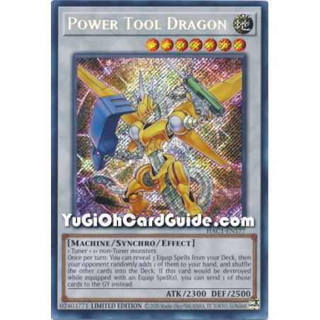 Power Tool Dragon (Secret Rare) – Hidden Arsenal Chapter 1 | Carta YUGIOH en México