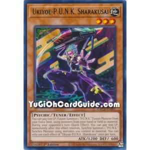 Ukiyoe-P.U.N.K. Sharakusai (Rare) – The Grand Creators | Carta YUGIOH en México