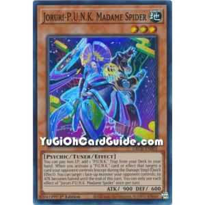 Joruri-P.U.N.K. Madame Spider (Super Rare) – The Grand Creators | Carta YUGIOH en México