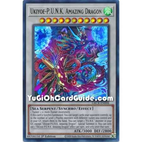 Ukiyoe-P.U.N.K. Amazing Dragon (Ultra Rare) – The Grand Creators | Carta YUGIOH en México