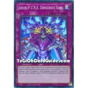 Joruri-P.U.N.K. Dangerous Gabu (Super Rare) – The Grand Creators | Carta YUGIOH en México