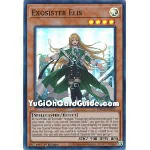 Exosister Elis (Super Rare) – The Grand Creators | Carta YUGIOH en México