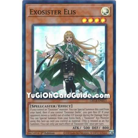 Exosister Elis (Super Rare) – The Grand Creators | Carta YUGIOH en México