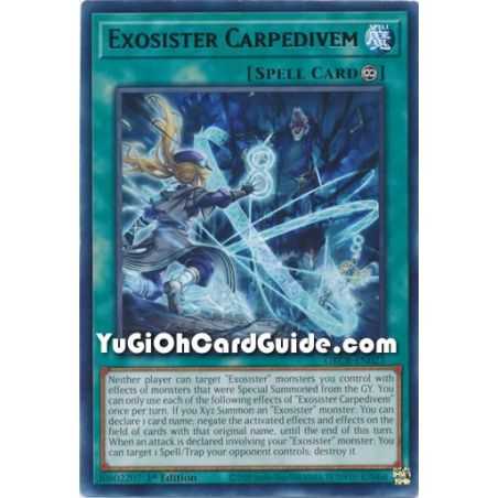 Exosister Carpedivem (Rare) – The Grand Creators | Carta YUGIOH en México