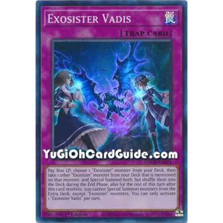 Exosister Vadis (Super Rare) – The Grand Creators | Carta YUGIOH en México