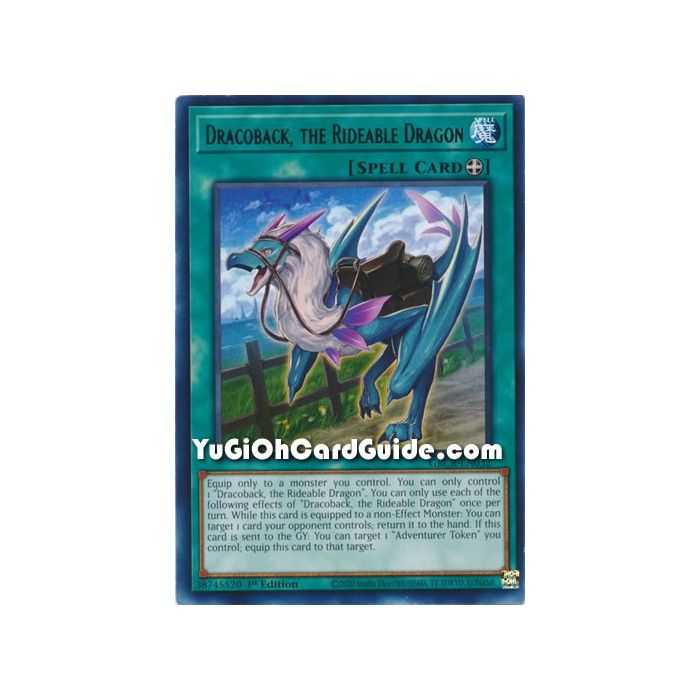 Dracoback, the Rideable Dragon (Rare) – The Grand Creators | Carta YUGIOH en México