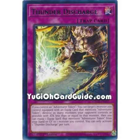 Thunder Discharge (Rare) – The Grand Creators | Carta YUGIOH en México