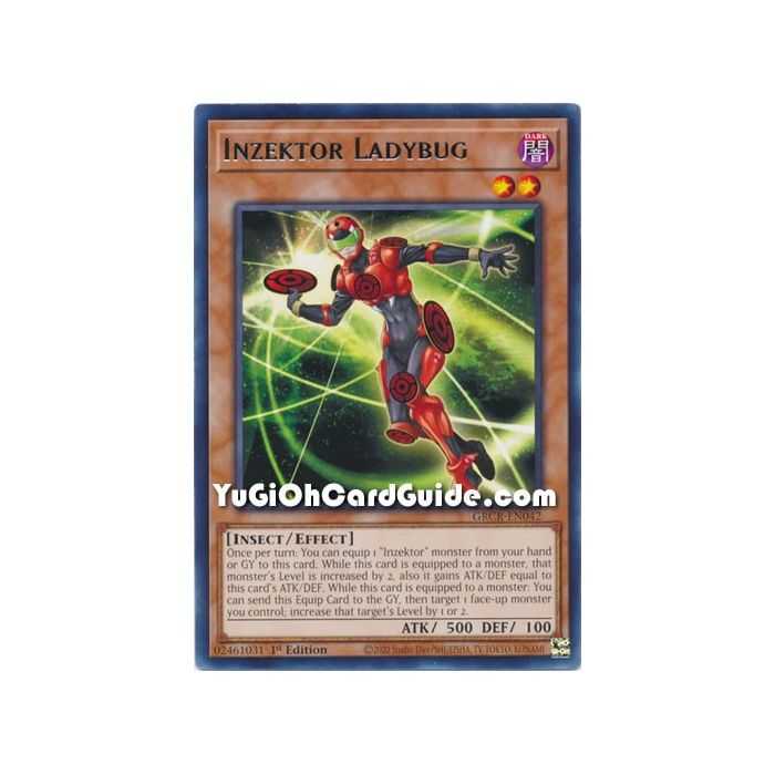 Inzektor Ladybug (Rare) – The Grand Creators | Carta YUGIOH en México