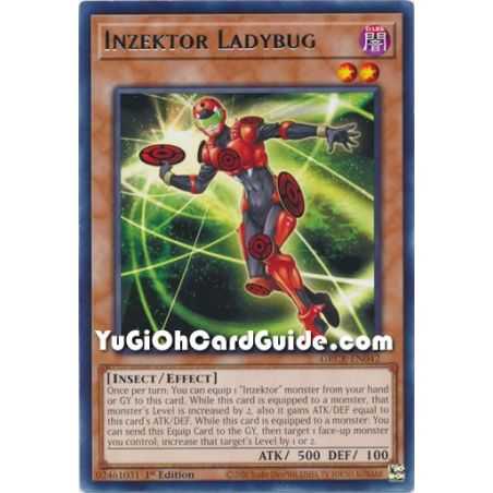 Inzektor Ladybug (Rare) – The Grand Creators | Carta YUGIOH en México