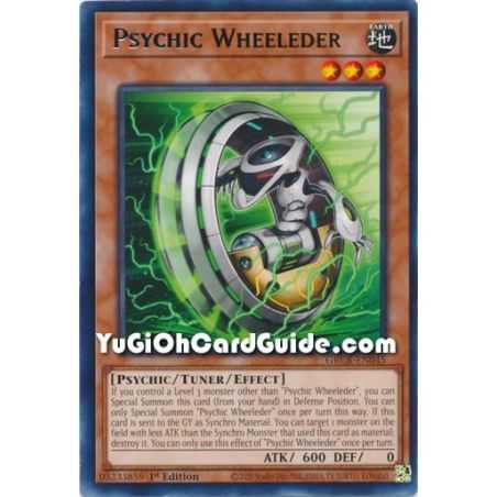 Psychic Wheeleder (Rare) – The Grand Creators | Carta YUGIOH en México