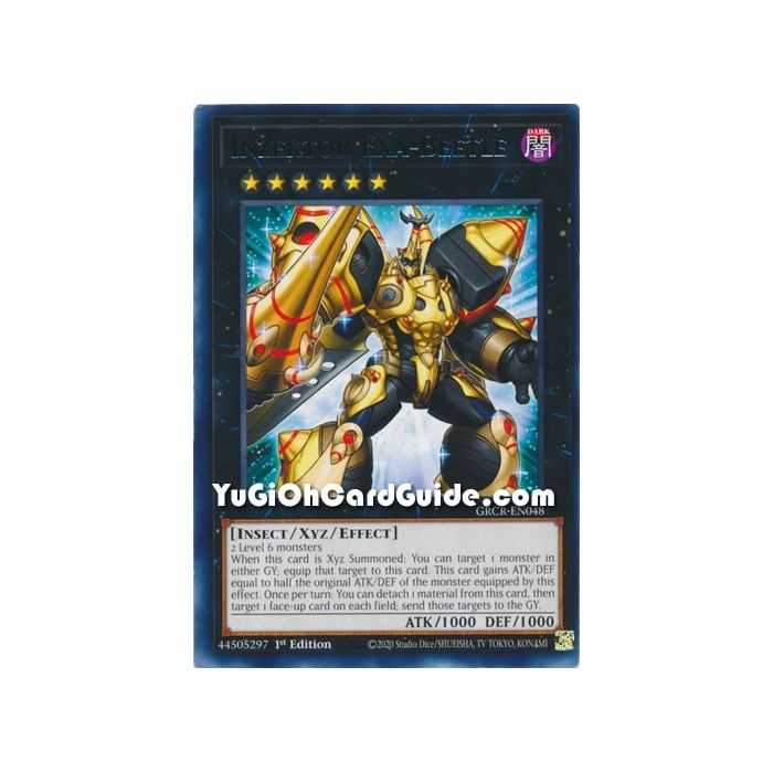 Inzektor Exa-Beetle (Rare) – The Grand Creators | Carta YUGIOH en México