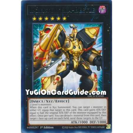 Inzektor Exa-Beetle (Rare) – The Grand Creators | Carta YUGIOH en México