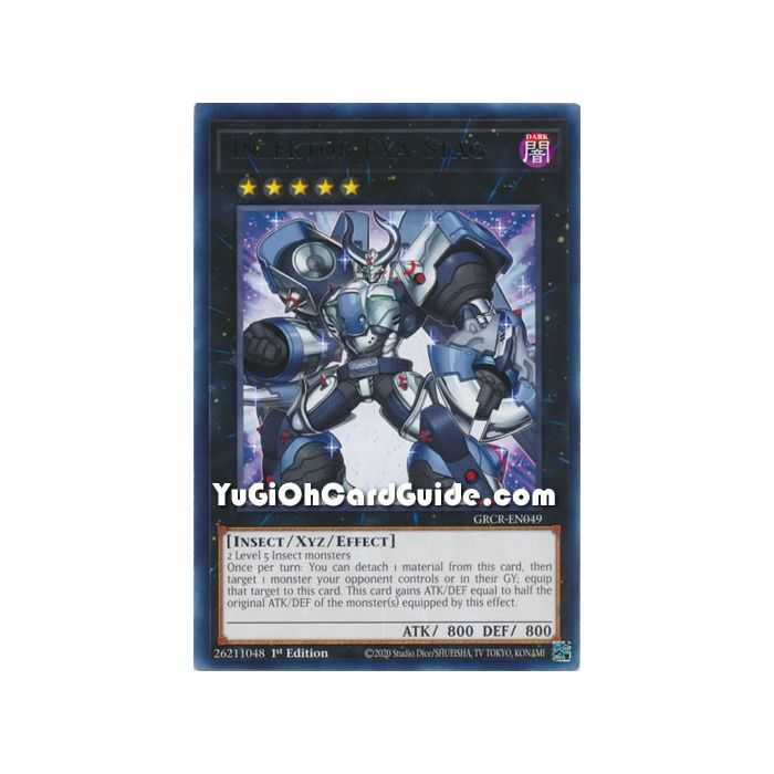 Inzektor Exa-Stag (Rare) – The Grand Creators | Carta YUGIOH en México