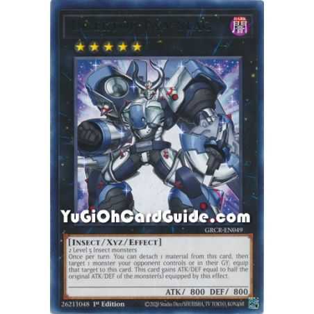 Inzektor Exa-Stag (Rare) – The Grand Creators | Carta YUGIOH en México