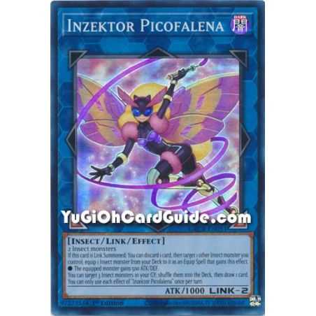 Inzektor Picofalena (Super Rare) – The Grand Creators | Carta YUGIOH en México