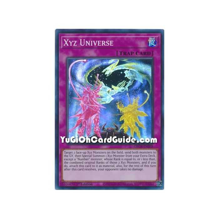 Xyz Universe (Super Rare) – The Grand Creators | Carta YUGIOH en México