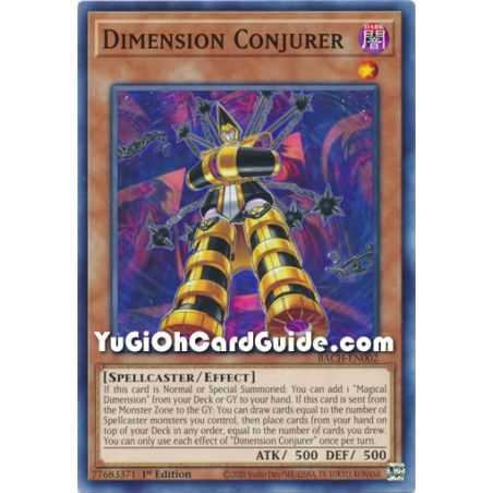 Dimension Conjurer (Common) – Battle of Chaos | Carta YUGIOH en México