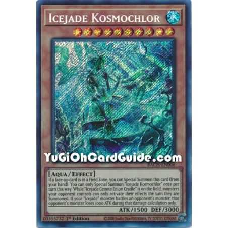 Icejade Kosmochlor (Secret Rare) – Battle of Chaos | Carta YUGIOH en México