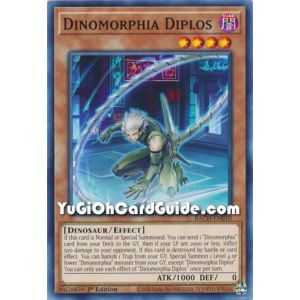 Dinomorphia Diplos (Common) – Battle of Chaos | Carta YUGIOH en México