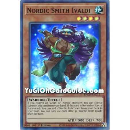Nordic Smith Ivaldi (Super Rare) – Battle of Chaos | Carta YUGIOH en México