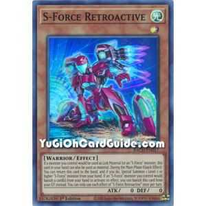 S-Force Retroactive (Super Rare) – Battle of Chaos | Carta YUGIOH en México