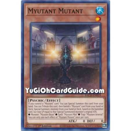 Myutant Mutant (Common) – Battle of Chaos | Carta YUGIOH en México