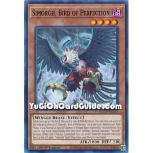 Simorgh, Bird of Perfection (Common) – Battle of Chaos | Carta YUGIOH en México