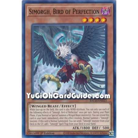 Simorgh, Bird of Perfection (Common) – Battle of Chaos | Carta YUGIOH en México