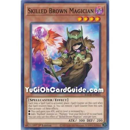 Skilled Brown Magician (Common) – Battle of Chaos | Carta YUGIOH en México