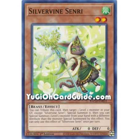 Silvervibe Senri (Common) – Battle of Chaos | Carta YUGIOH en México