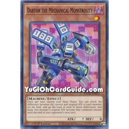 Darton the Mechanical Monstrosity (Common) – Battle of Chaos | Carta YUGIOH en México