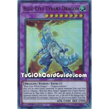 Blue-Eyes Tyrant Dragon (Ultra Rare) – Battle of Chaos | Carta YUGIOH en México