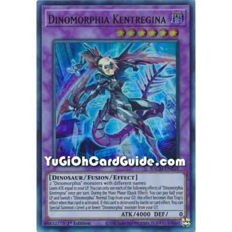 Dinomorphia Kentregina (Ultra Rare) – Battle of Chaos | Carta YUGIOH en México