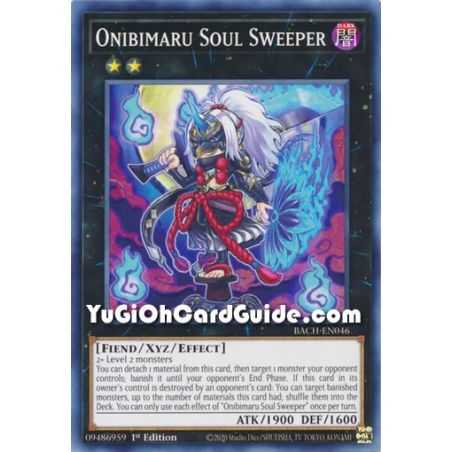 Onibimaru Soul Sweeper (Common) – Battle of Chaos | Carta YUGIOH en México