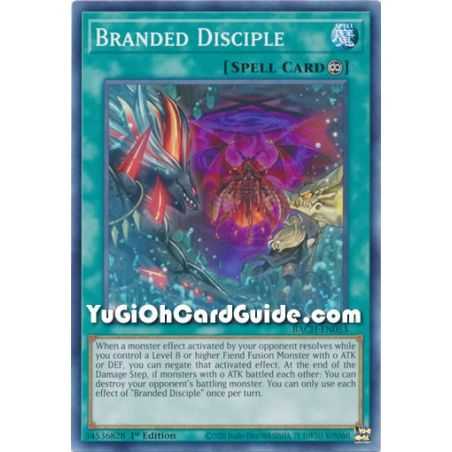 Branded Disciple (Common) – Battle of Chaos | Carta YUGIOH en México