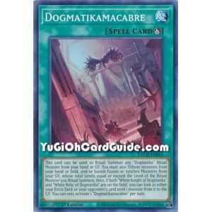 Dogmatikamacabre (Common) – Battle of Chaos | Carta YUGIOH en México