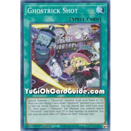 Ghostrick Shot (Common) – Battle of Chaos | Carta YUGIOH en México