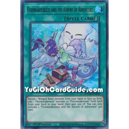 Floowandereeze and the Advent of Adventure (Ultra Rare) – Battle of Chaos | Carta YUGIOH en México
