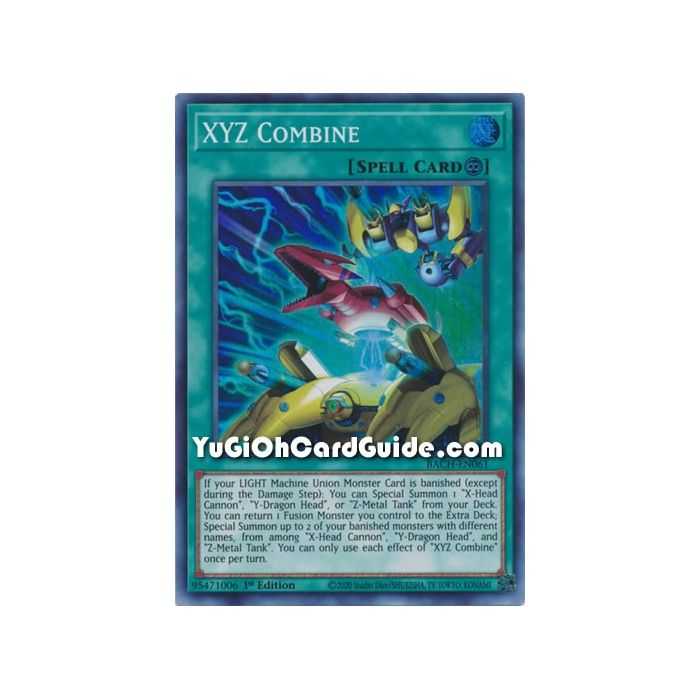 XYZ Combine (Super Rare) – Battle of Chaos | Carta YUGIOH en México