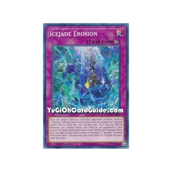 Icejade Erosion (Common) – Battle of Chaos | Carta YUGIOH en México