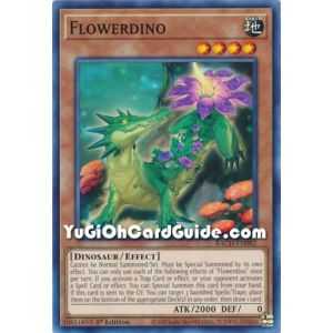 Flowerdino (Common) – Battle of Chaos | Carta YUGIOH en México