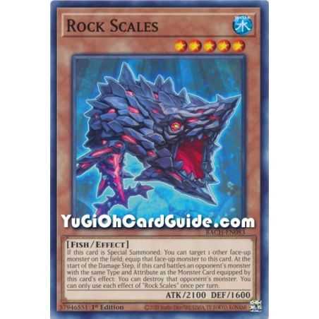 Rock Scales (Common) – Battle of Chaos | Carta YUGIOH en México