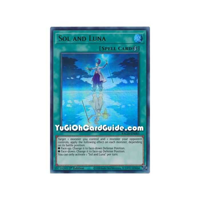 Sol and Luna (Ultra Rare) – Battle of Chaos | Carta YUGIOH en México