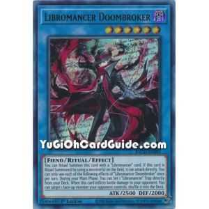 Libromancer Doombroker (Ultra Rare) – Battle of Chaos | Carta YUGIOH en México