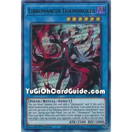 Libromancer Doombroker (Ultra Rare) – Battle of Chaos | Carta YUGIOH en México