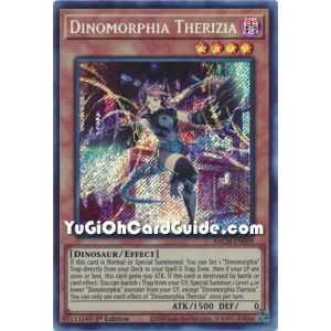 Dinomorphia Therizia (Starlight Rare) – Battle of Chaos | Carta YUGIOH en México
