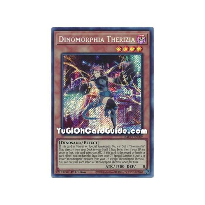 Dinomorphia Therizia (Starlight Rare) – Battle of Chaos | Carta YUGIOH en México